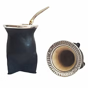 Mate Uruguayo Cincelado