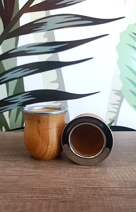 Mate de Algarrobo con Virola de Acero
