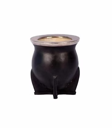 Mate de Calabaza Forrado en Cuero