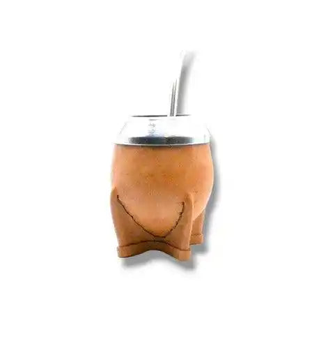 Afrika Mate Torpedo Uruguayo de Calabaza y Cuero