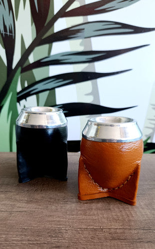Afrika Mate Torpedo Uruguayo de Calabaza y Cuero